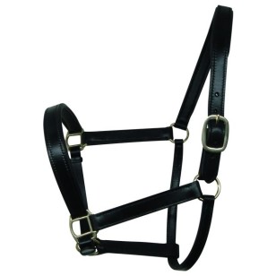 Genuine leather halter