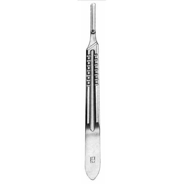 Scalpel handle, No: 4