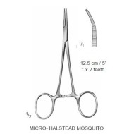 Micro-Halsted Mosquito Forceps