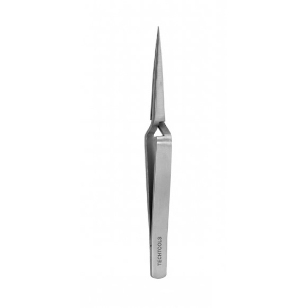 Jewelers Forceps Straight with Cross-Action Tip