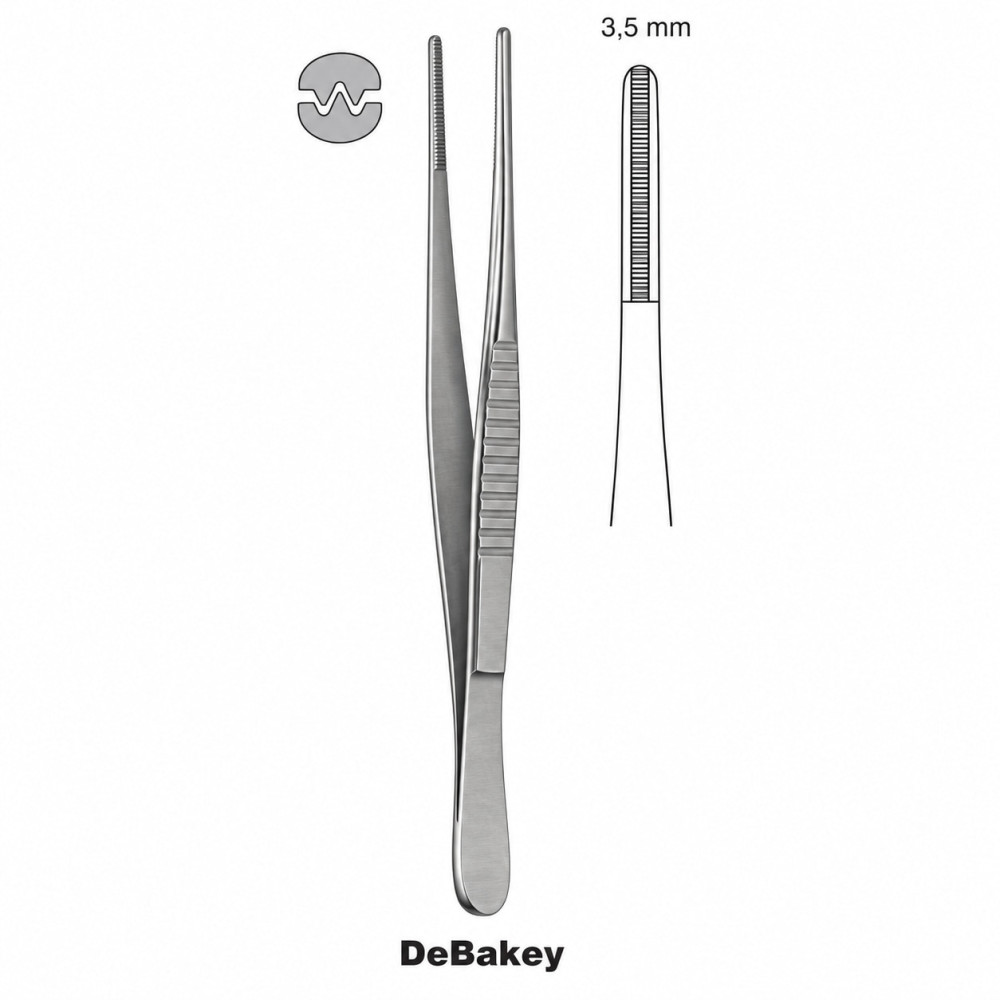 DeBakey Forceps