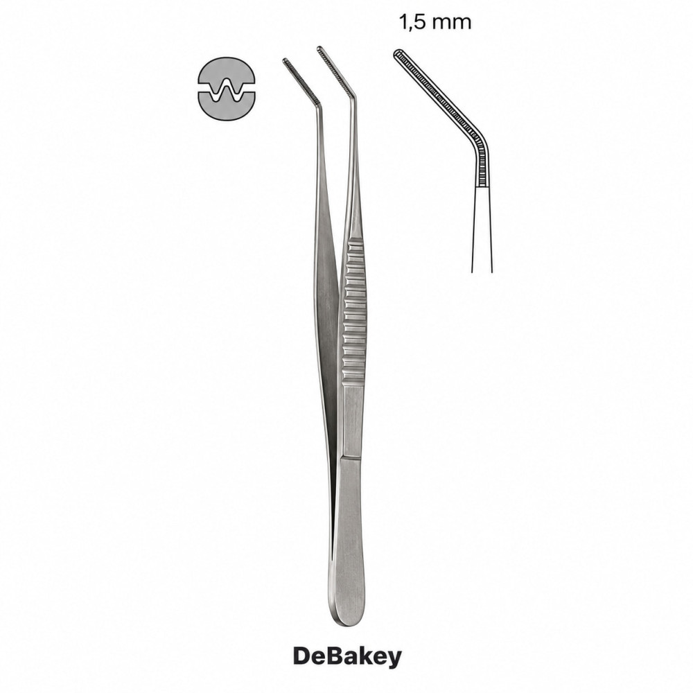 DeBakey Forceps