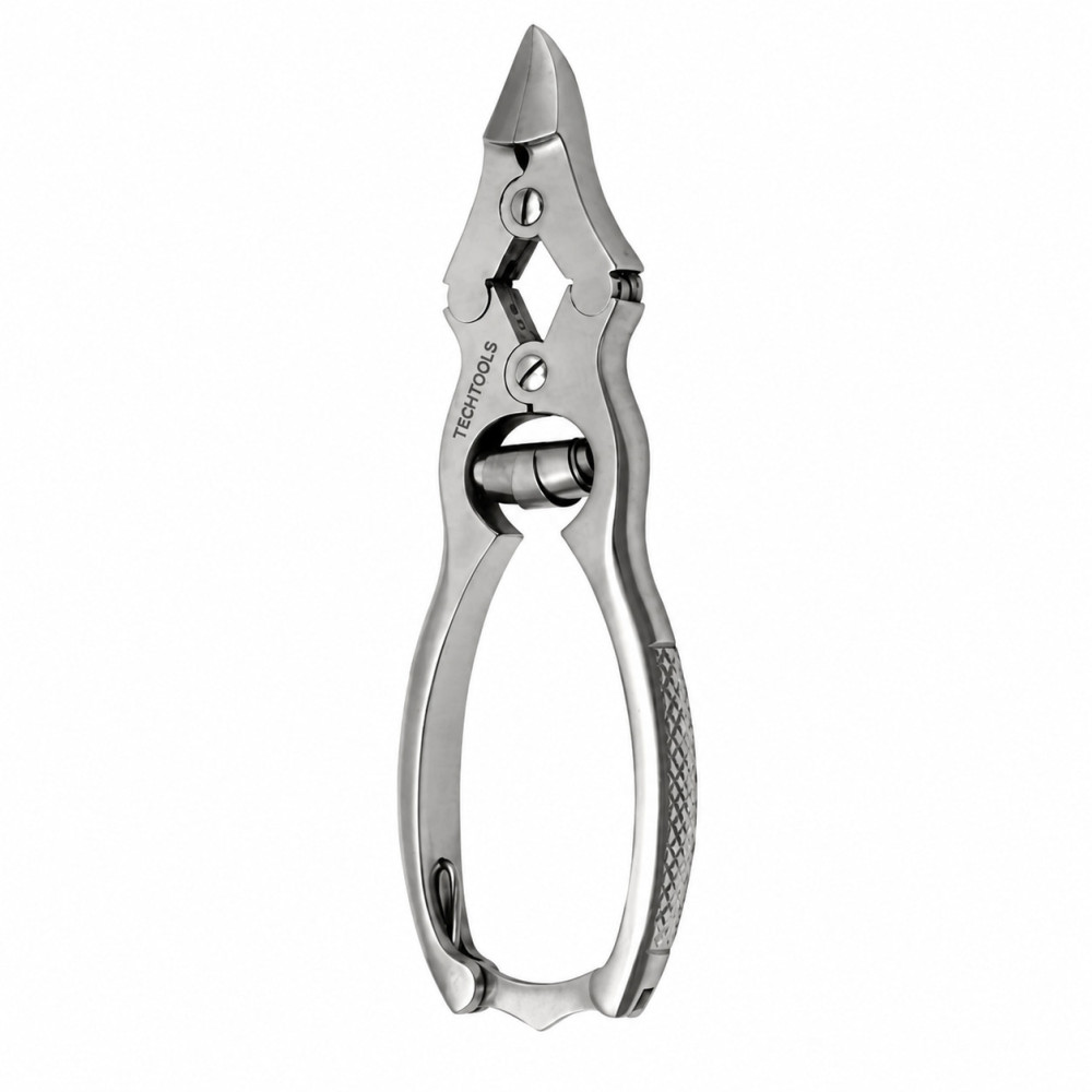 Concave Jaw Nail Nipper with Barrel Spring