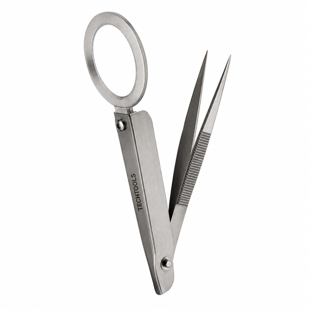 Splinter Forceps with Magnifier
