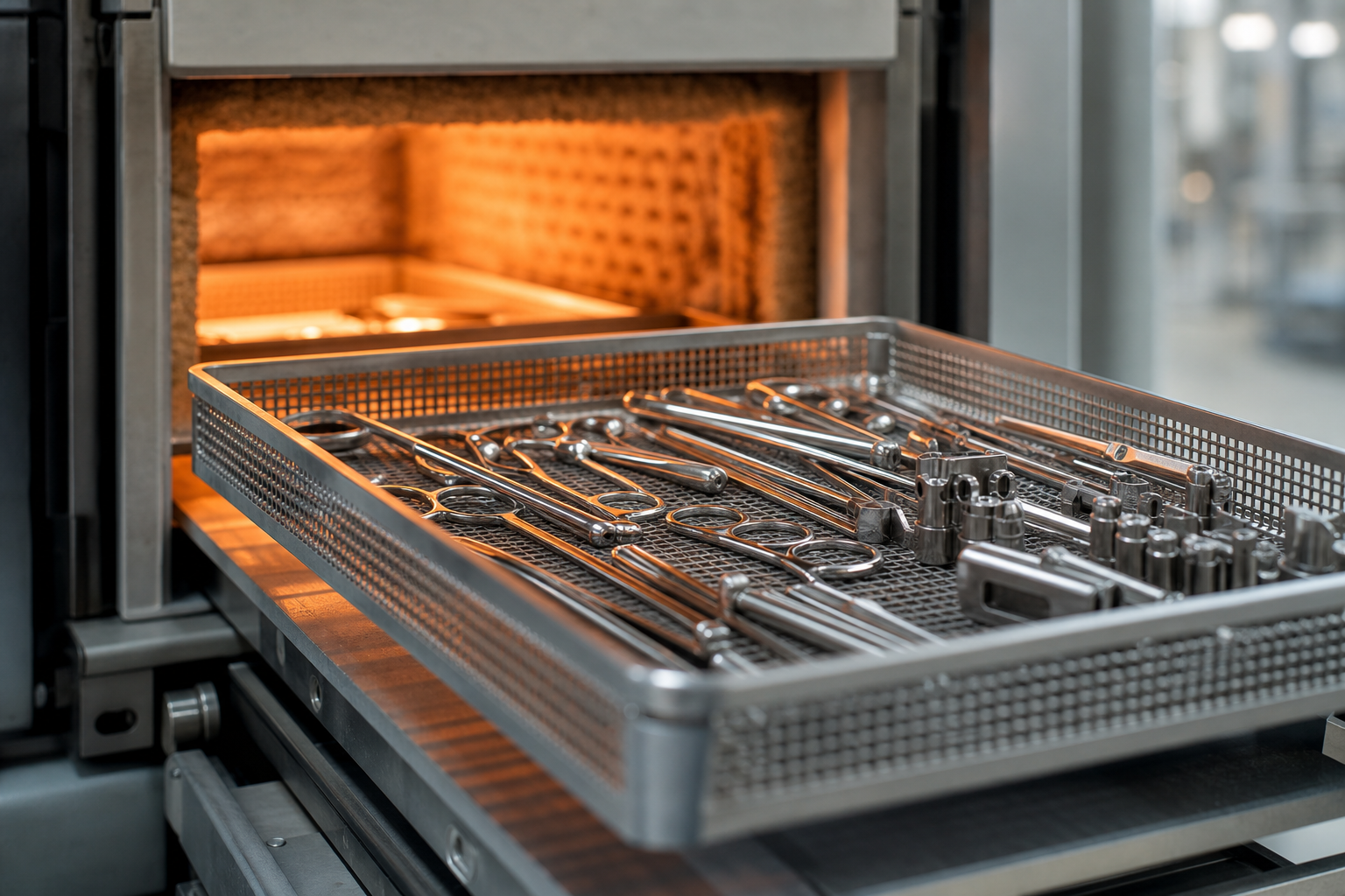 Surgical instruments prepared for heat treatment